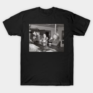 Saturday Night at the Saloon, 1937. Vintage Photo T-Shirt